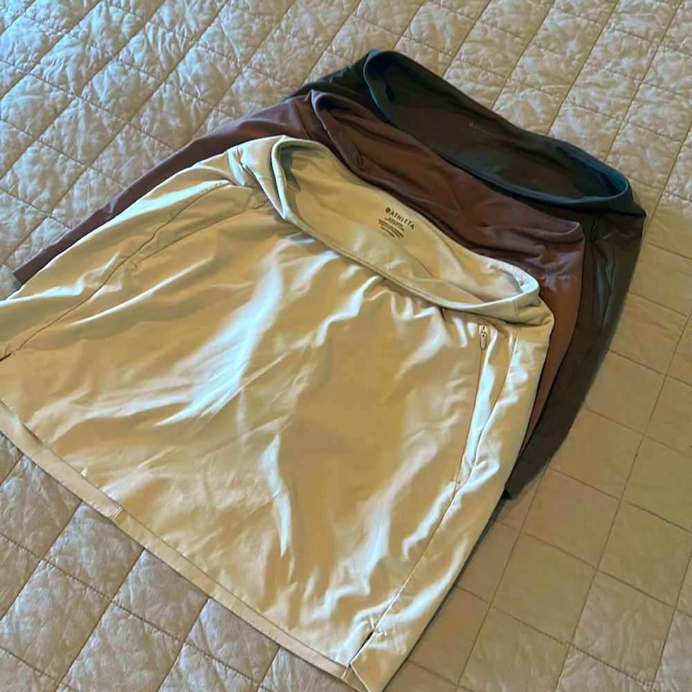 Athleta Skorts - 3 pair!